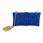 Bolso de Piel Serraje Italiano con Diseño Dorado H y Asa Extraíble para Mujer - Imagen 12