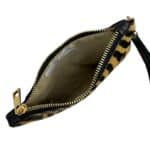Cartera en Piel Italiana con Pelito, Diseño Animal Print, Cremallera y Asa Corta Extraíble para Mujer - Imagen 17