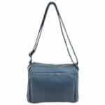 Bolso Bandolera de Piel Italiana con Gran Calidad y 4 Bolsillos con Cremallera para Mujer - Imagen 16