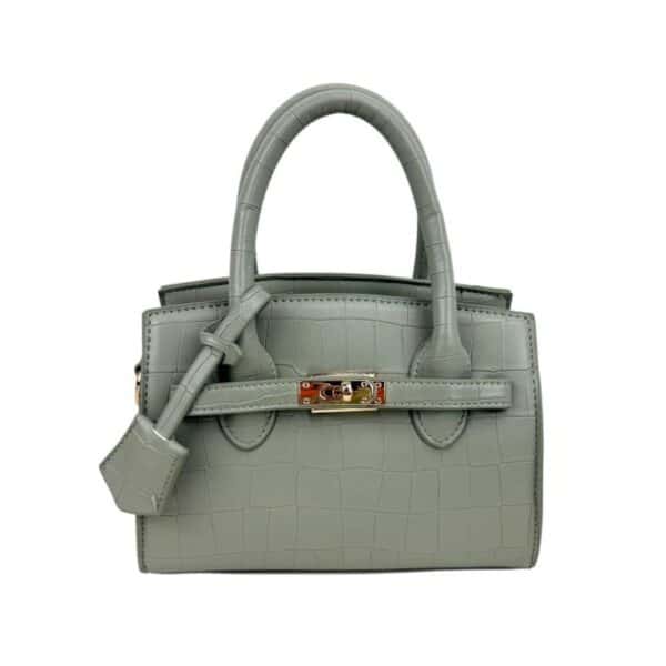 Bolso de Mano Sintético con Estilo Coco, Frontal Decorativo y Cierre de Cremallera para Mujer - Imagen 3