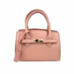 Bolso de Mano Sintético con Estilo Coco, Frontal Decorativo y Cierre de Cremallera para Mujer - Imagen 5