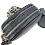 Bolso Bandolera Sintético con Bolsillo Frontal, 2 Compartimentos y Monedero Circular Extra para Mujer - Imagen 7