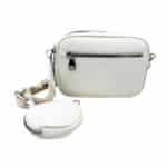 Bolso Bandolera Sintético con Bolsillo Frontal, 2 Compartimentos y Monedero Circular Extra para Mujer - Imagen 3