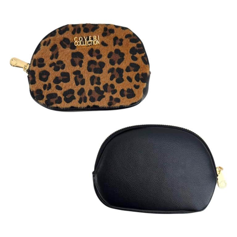 CGCCW81-1-Detalles Monedero Sintético Coveri Collection con Diseño Animal Print y Cierre de Cremallera para Mujer - Imagen 1