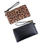 Monedero Sintético Coveri Collection con Diseño Animal Print y Cremallera para Mujer