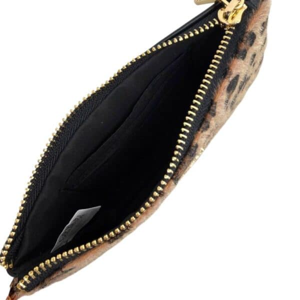 Monedero Sintético Coveri Collection con Diseño Animal Print y Cremallera para Mujer - Imagen 3