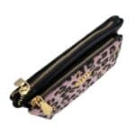 Monedero Sintético Coveri Collection con Diseño Animal Print y 2 Bolsillos con Cremallera para Mujer - Imagen 3