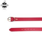 Precioso Cinturón Piel Italiana de Mujer con Gran Calidad y Hebilla Grande - Imagen 8