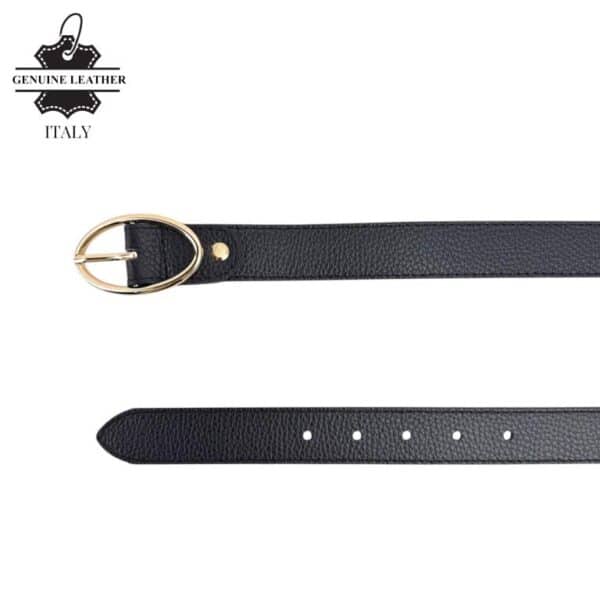 Precioso Cinturón Piel Italiana de Mujer con Gran Calidad y Hebilla Grande - Imagen 14