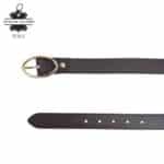 Precioso Cinturón Piel Italiana de Mujer con Gran Calidad y Hebilla Grande - Imagen 7