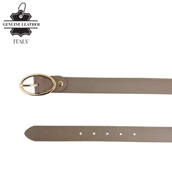 Precioso Cinturón Piel Italiana de Mujer con Gran Calidad y Hebilla Grande - Imagen 15