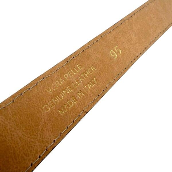 Precioso Cinturón Piel Italiana de Mujer con Gran Calidad y Hebilla Grande - Imagen 24