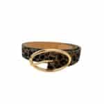 Precioso Cinturón Piel Italiana de Mujer con Gran Calidad y Hebilla Grande - Imagen 21