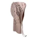 Pasamontañas balakclava con lentejuelas brillantes cashmere y lana - Imagen 10