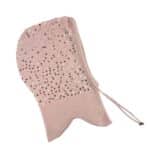 Pasamontañas balakclava con lentejuelas brillantes cashmere y lana - Imagen 7