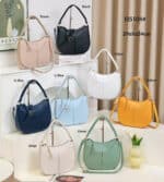 Bolso de Mano Sintético Maxfly con Asa Corta Trenzada y Bolsillo Frontal con Botón para Mujer - Imagen 2