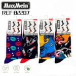 Calcetines Largos Elásticos y Cómodos en Algodón con Diseño Gamberro y Talla Única para Hombre y Mujer