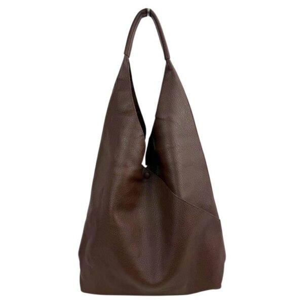 Bolso de Hombro Sintético Tipo Hobo con Multicompartimentos + Bolsito Extra para Mujer - Imagen 6