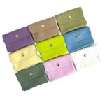 Monedero Compacto de Mujer en Piel Italiana con 3 compartimentos - Imagen 7