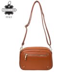 Bolso Bandolera en Piel con 4 Tachuelas Decorativas Frontales para Mujer - Imagen 2