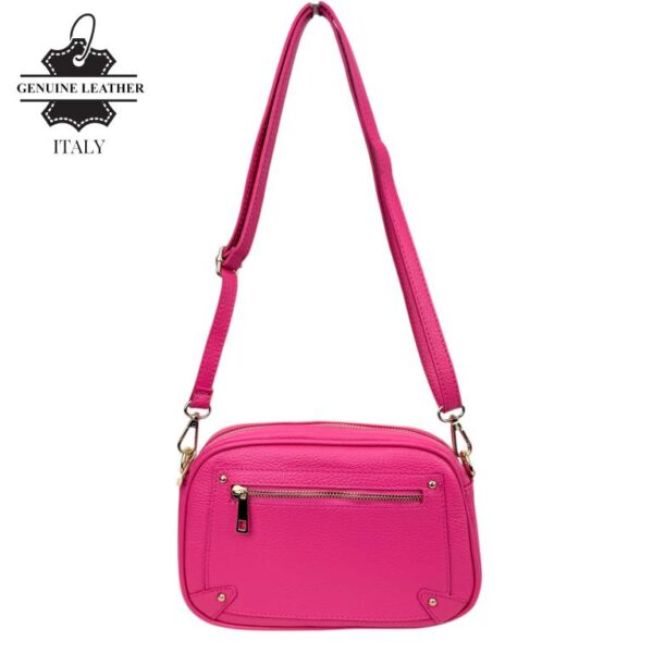 Bolso Bandolera en Piel con 4 Tachuelas Decorativas Frontales para Mujer - Imagen 4