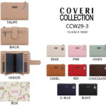 Monedero Sintético Coveri Collection con Caja, Espacio para Tarjetas y Bolsillo Trasero para Mujer