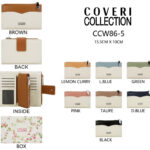 Monedero Bicolor Sintético Coveri Collection con Caja, Compartimento Frontal y Cremallera para Mujer