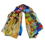 Bonita Bufanda de Mujer con Doble Cara, Bonitos Colores y Agradable al Tacto - Imagen 2