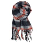 Bufanda de Mujer con Estampado a Cuadros y Gran Calidad - Imagen 2