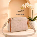 Bolso Bandolera Sintético Maxfly para Mujer con Bolsillos Exteriores de Botón y Cremallera