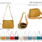 Bolso Bandolera en Nylon Nazareno Gabrielli con 2 Bolsillos Exteriores y 2 Principales para Mujer