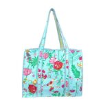 Bolso ToteBag Artesanal de Algodón con Diseño Exclusivo y Cierre de Cremallera Mujer - Imagen 13