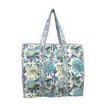 Bolso ToteBag Artesanal de Algodón con Diseño Exclusivo y Cierre de Cremallera Mujer - Imagen 8