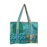 Bolso ToteBag Artesanal Estilo Patchwork en Algodón con Diseño Exclusivo para Mujer