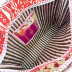 Bolso ToteBag Artesanal Estilo Patchwork en Algodón con Diseño Exclusivo para Mujer - Imagen 10