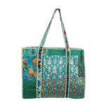 Bolso ToteBag Artesanal Estilo Patchwork en Algodón con Diseño Exclusivo para Mujer - Imagen 5