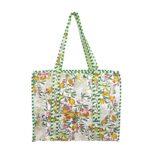 Bolso ToteBag Artesanal de Algodón con Diseño Exclusivo y Cierre de Cremallera Mujer - Imagen 10