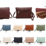 Bolso Bandolera Sintético con Solapa de Botones, Bolsillo Trasero y Asa Corta Extraíble para Mujer