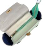 Bolso de Mano Multicolor en Piel Italiana con Tachuelas y Diseño Exclusivo para Mujer - Imagen 20