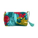 Amplio Neceser Acolchado, Artesanal y Único de Algodón para Mujer - Imagen 9