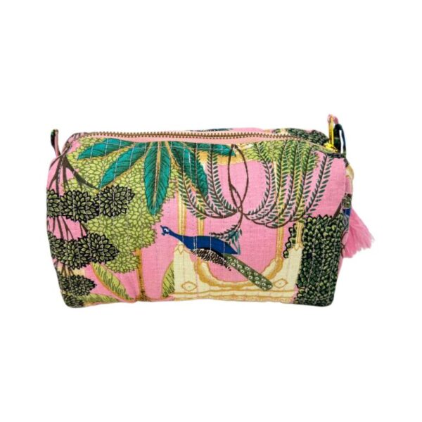 Neceser Acolchado, Artesanal y Compacto de Algodón con Diseño Único para Mujer - Imagen 11