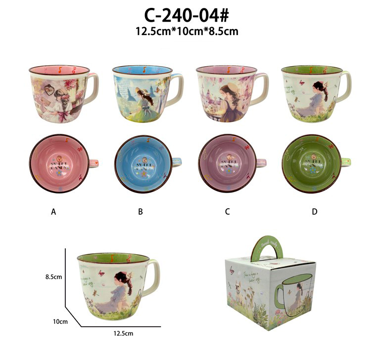 Taza de Cerámica con Muñeca Sweet Candy, Caja y Gran Calidad para Mujer-All Taza de Cerámica con Muñeca Sweet Candy, Caja y Gran Calidad para Mujer - Imagen 1