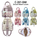Mochila Sintética Muñeca Sweet Candy con Bolsillos Exteriores y Gran Capacidad para Mujer