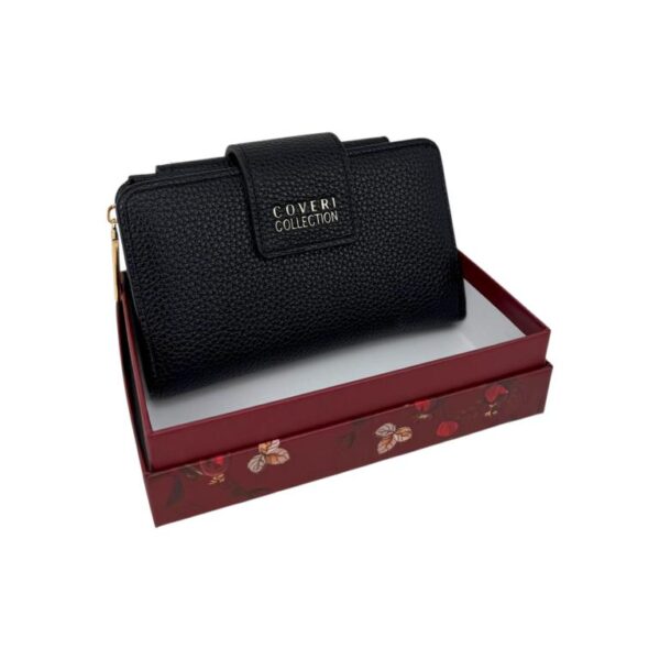 Monedero Sintético Coveri Collection de Mujer con Caja, Espacio para Tarjetas y Bolsillo Interno - Imagen 3