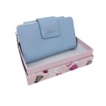 Monedero Sintético Coveri Collection de Mujer con Caja, Espacio para Tarjetas y Bolsillo Interno