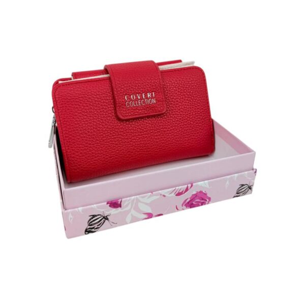 Monedero Sintético Coveri Collection de Mujer con Caja, Espacio para Tarjetas y Bolsillo Interno - Imagen 2