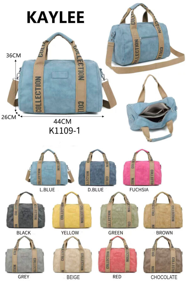 Bolso de viaje/deporte Sintético de 45cm Unisex con Gran Capacidad y Muy Resistente - Imagen 4