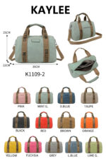 Práctico Bolso de viaje/deporte Sintético de 39 cm Unisex Muy Resistente - Imagen 2