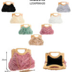 Bolso de Fiesta Sintético con Cierre Magnético y Bonito Diseño Original para Mujer