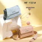 Bolso Bandolera Sintético Maxfly de Mujer con Mini Solapa de Botón Frontal y 3 Compartimentos